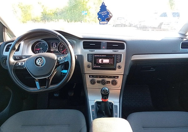 Volkswagen Golf cena 38900 przebieg: 185500, rok produkcji 2016 z Jarocin małe 106
